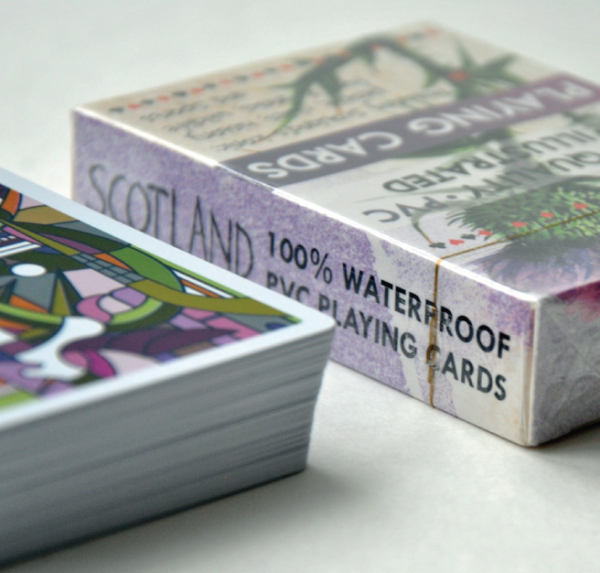Scottish PVC Playing Cards (3 for 2 offer)