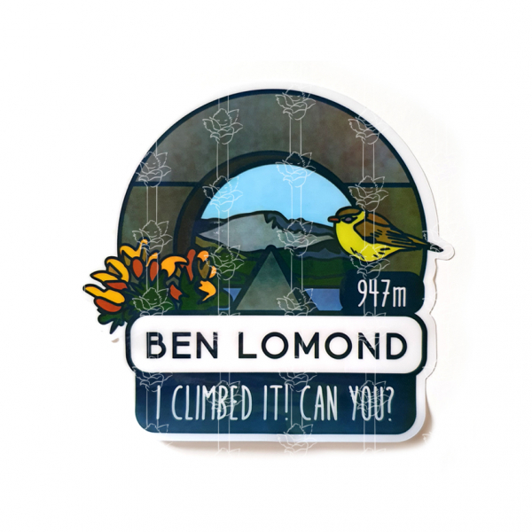 Ben Lomond Window Sticker