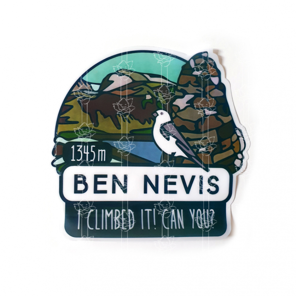 Ben Nevis Window Sticker