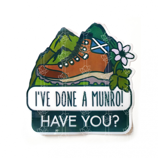 Munro Bagger Window Sticker